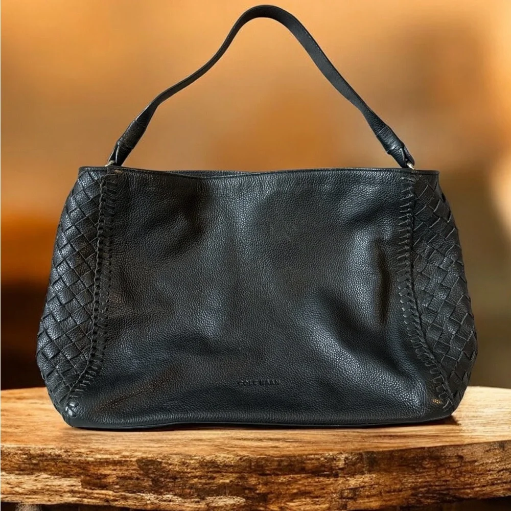 NWOT Cole Haan Large Leather Dillon Hobo Shoulder Bag